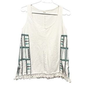 146. Madewell Embroidered Boho Top (as is)